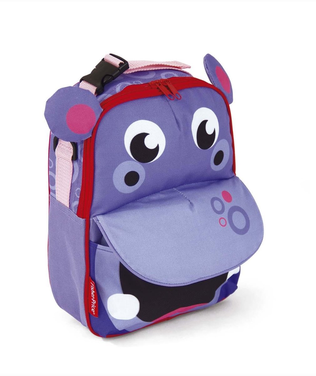 Mochila Infantil Fisher Price Hipopótamo