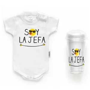 Body Personalizado Bebé Soy La Jefa Boann