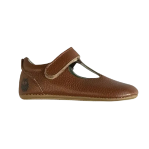 Poco Nido Mighty Shoes Nutmeg T Bar Shoe Barefoot