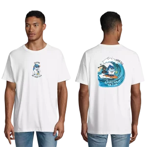 CAMISETA UNISEX OVERSIZE "SURFEA LA ELA"