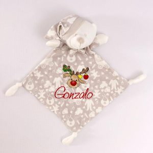 Dou dou Personalizado Navidad Bebé Peluche Reno Nanetes