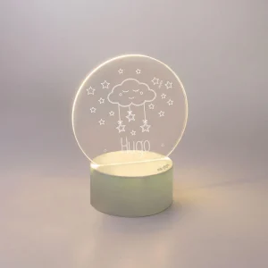 Lampara Personalizada Infantil Nube