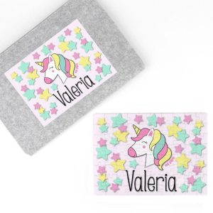 Puzzle Infantil Personalizado Unicornio